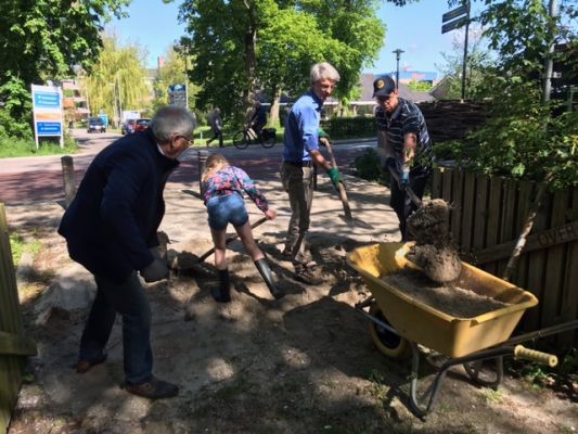 Zeer geslaagde NL-Doet dag in het Overbosch te Voorhout